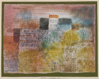 Vorfrühling, H. Erken Bahar, H., 1925. by Paul Klee