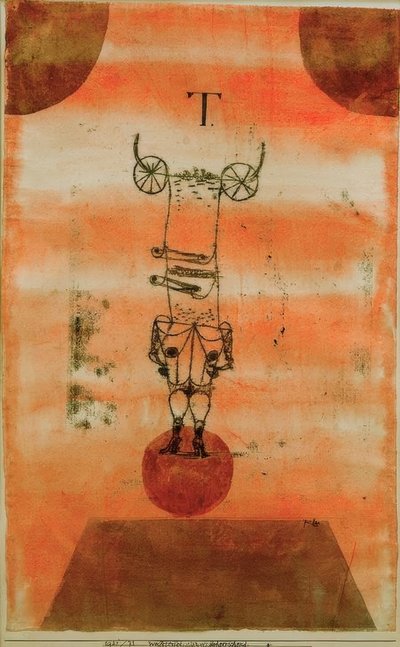 Şeytan, dünyayı yönetiyor by Paul Klee