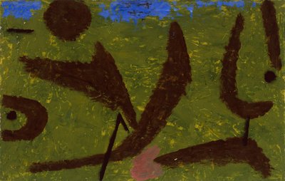 Chamonix'in Dibinde Ne Oldu? by Paul Klee