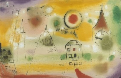 Kış günü, öğleden hemen önce. 1922 by Paul Klee