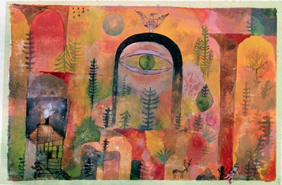 kartal ile by Paul Klee