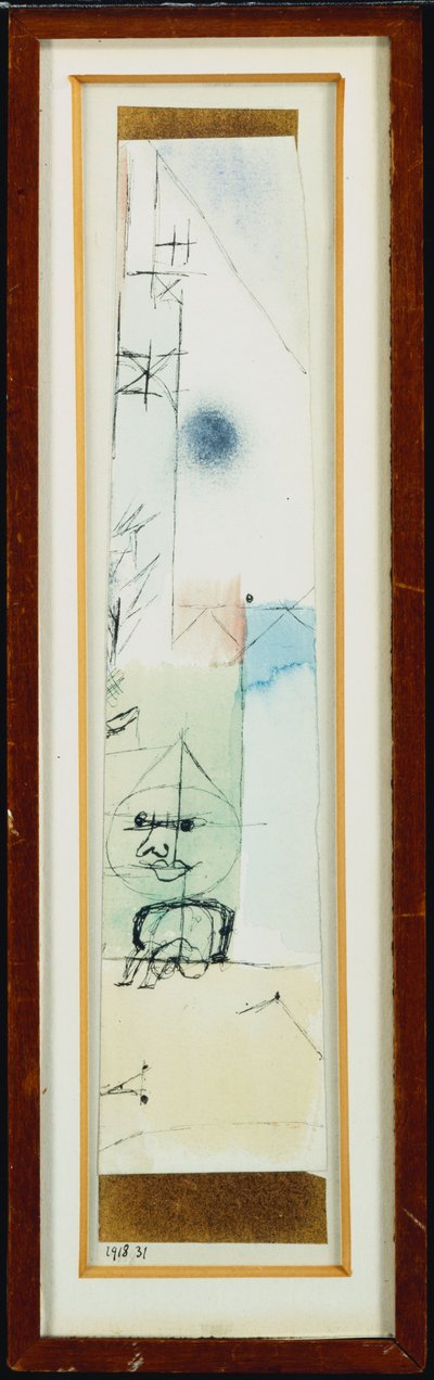 Genç Pierrot by Paul Klee