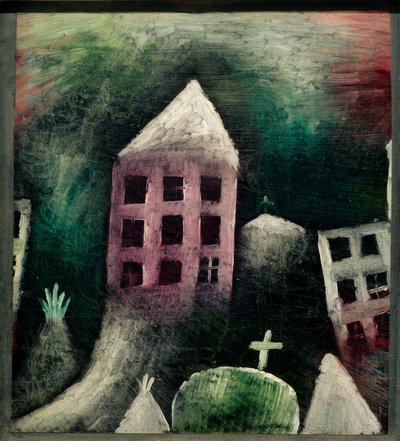 yıkılan yer by Paul Klee