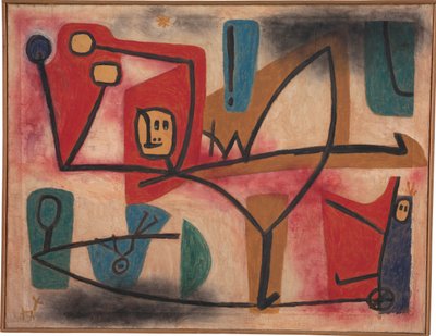 Kendini beğenmişlik coşkusu, 1939. by Paul Klee
