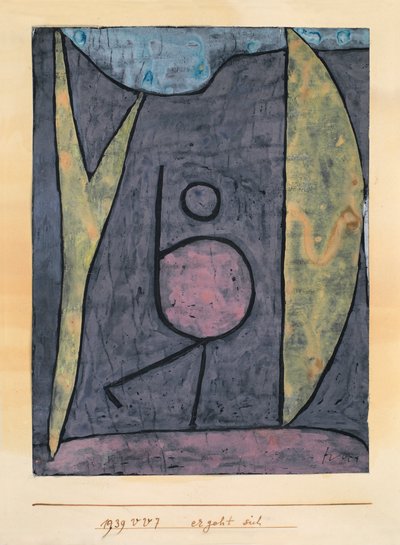 olur, 1939 by Paul Klee