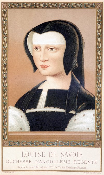 Louise de Savoie (1476-1531), Angouleme Düşesi ve Fransa Regente