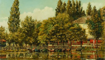 Moret-sur-Loing, by Paul Leduc