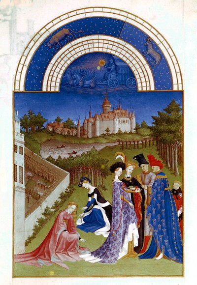 Nisan, 1412-1416 by Paul Limbourg