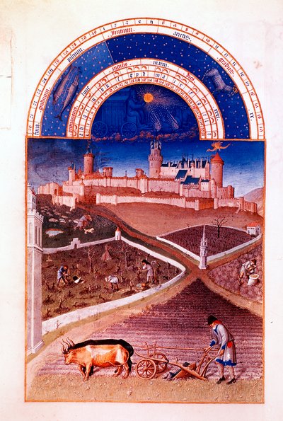 Mart, 1412-1416 by Paul Limbourg