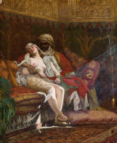 Favori (tuval üzerine yağlı boya) by Paul Louis Bouchard