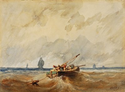 Deniz Manzarası, ca. 1878. by Paul Marny