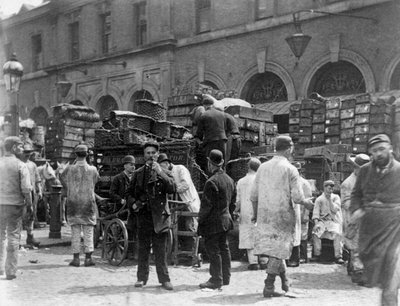 Billingsgate Pazarı, Londra, 1893 by Paul Martin