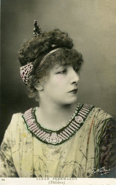 Henriette Rosine Bernard namı diğer Sarah Bernhardt (1844-1923), Victorien Sardou