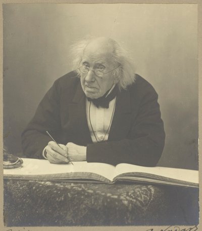 Marie-Eugene Chevreul by Paul Nadar