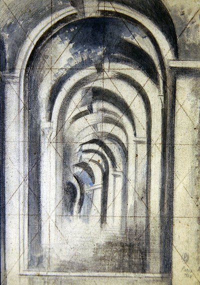 Kemerler (çalışma), transfer için kare by Paul Nash