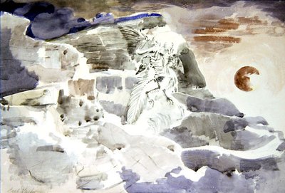 Şeyldeki Hayalet by Paul Nash