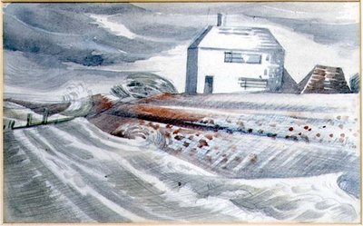 Deniz kenarındaki ev, Dymchurch, Kent by Paul Nash