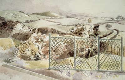 Icknield Yolu by Paul Nash