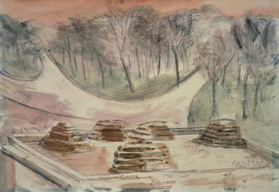 Londra Parkı, Marble Arch Savunma by Paul Nash