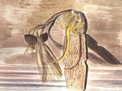 Kumların Üzerindeki Nesneler by Paul Nash