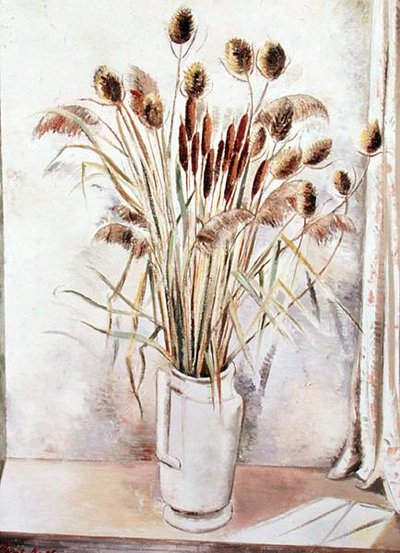 Bullrushes by Paul Nash
