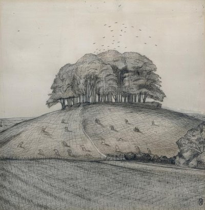 Tepedeki Ahşap by Paul Nash