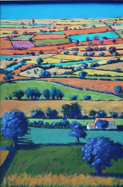 Devon II (gemide akrilik) by Paul Powis