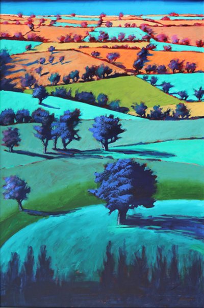 Martley (gemide akrilik) by Paul Powis
