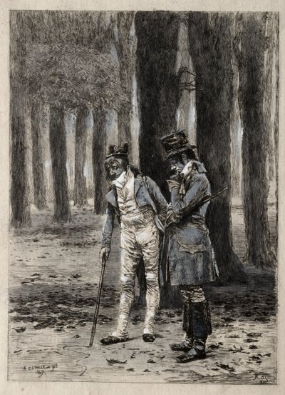 İki Figürün İncelenmesi. by Paul Rajon