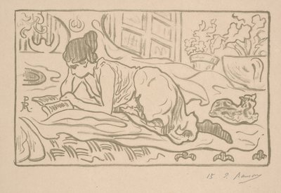 Yatan Okuyucu by Paul Elie Ranson