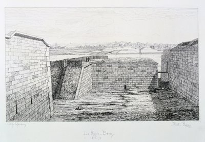 La Rapee-Bercy, Paris Kuşatması, 1870-1871. by Paul Roux