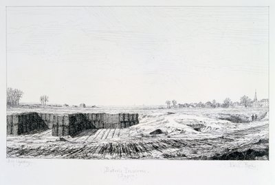 Prusya pili, Paris Kuşatması, 1870-1871 by Paul Roux