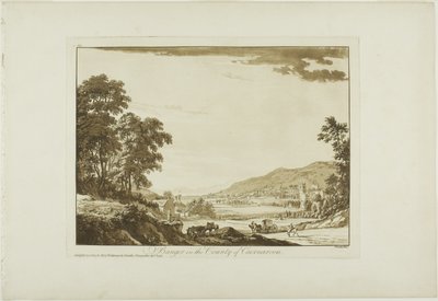 Bangor, Caernarvon İlçesinde by Paul Sandby