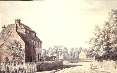 Bir Köy Barının Dışındaki Figürler by Paul Sandby