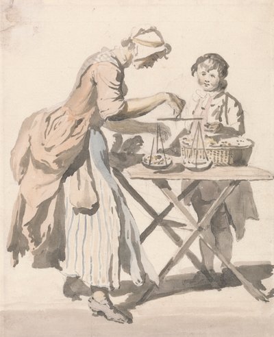 Londra Ağlıyor: "Siyah Kalp Kirazları..." by Paul Sandby