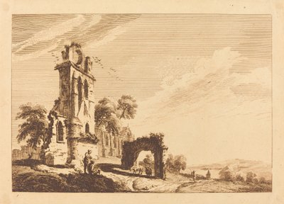 harap manastır by Paul Sandby