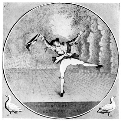 Vestris Üzerine Hiciv, 1781 by Paul Sandby