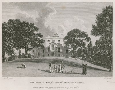 West Combe, Kent'te, Lothian Markizinin koltuğu by Paul Sandby