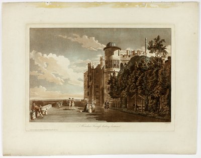 Windsor Terrace Doğuya Bakıyor by Paul Sandby