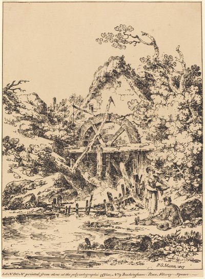 Eski Su Değirmeni by Paul Sandby Munn