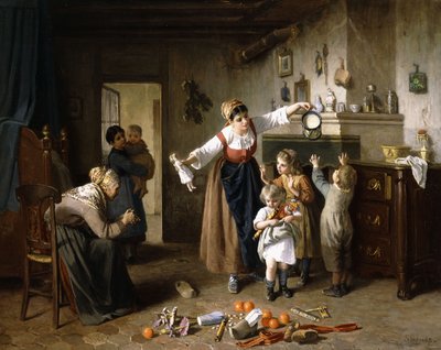 Noel sabahı, by Paul Seignac