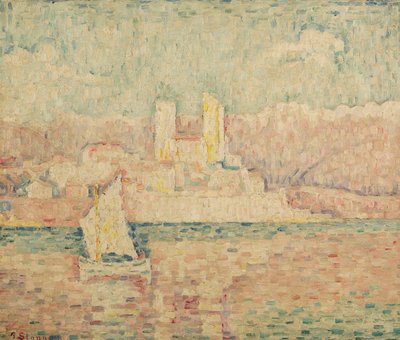 Antibes Sabahı, 1919 by Paul Signac