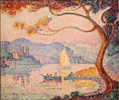 Antibes, Petit Port de Bacon, 1917 by Paul Signac
