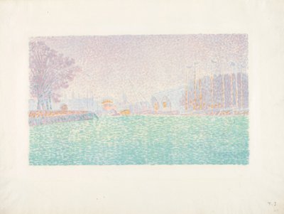Yıkamada by Paul Signac