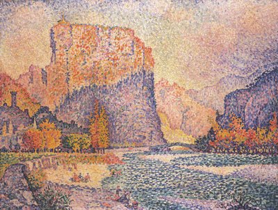 Castellane, 1902. by Paul Signac