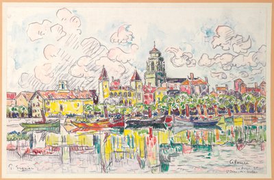 Ciboure, Saint-Jean-de-Luz, 1920 by Paul Signac