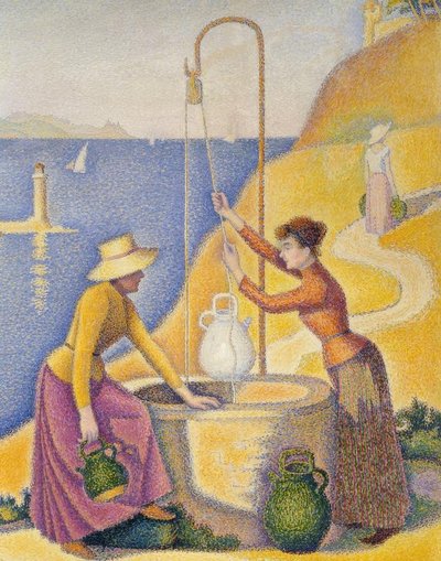 Kuyudaki Kadınlar (Opus 238) by Paul Signac