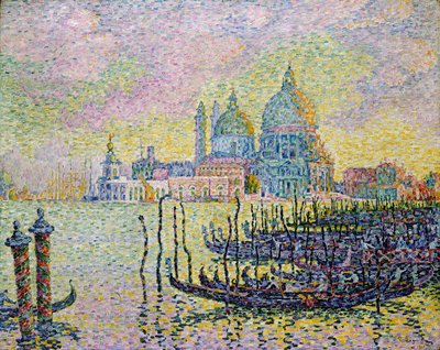 Büyük Kanal Venedik, 1905. by Paul Signac