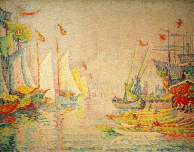 Konstantinopolis, Haliç / Resim v. Paul Signac by Paul Signac
