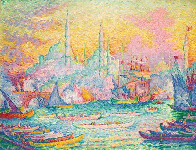 La Corne d"Veya by Paul Signac